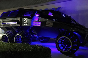 NASA has been quietly working on a Mars Rover Concept that looks like a Bat Mobile