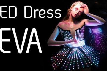 LED Pixel Sexy Dress EVA | Fashion of the Future