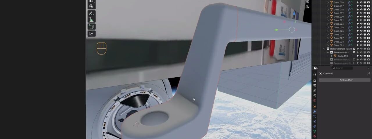 3D Modelling Timelapse – Tiangong Space Station