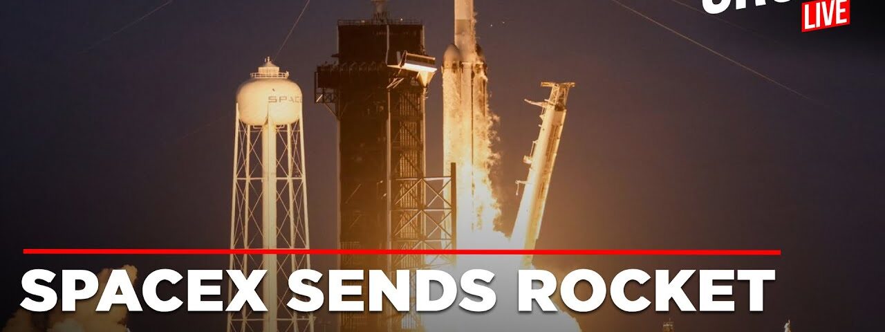 NASA Live | SpaceX Live | LIVE SpaceX Launches Two Moon Landing Missions In One Rocket | US News