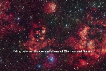 Cosmic ‘bat signal’ captured by ESO telescope just in time for Halloween