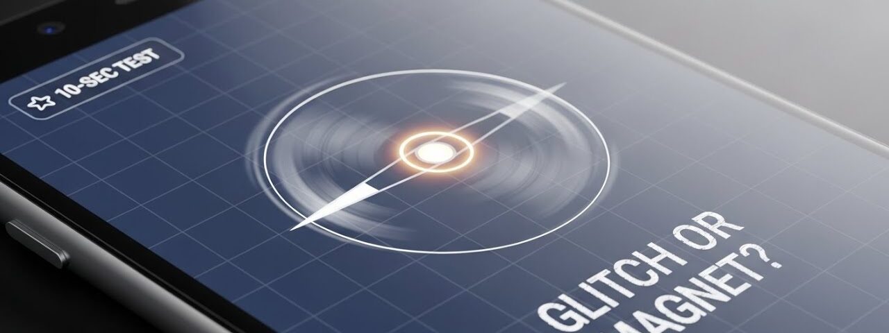 Phone Compass Spins? Real Cause + 10-Second Magnet Test